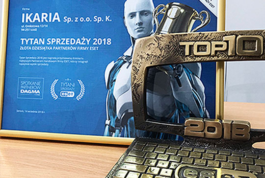 Ikaria Tytanem Sprzedaży Eset 2018